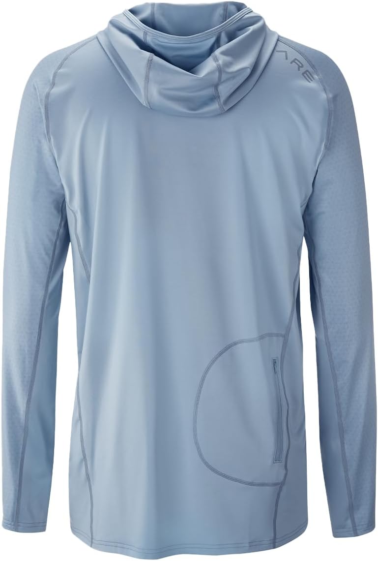 Bare Eclips Men's Hoodie Rashguard | 50+ UV Rating | Hood for Added Sun Protection | Quick Dry | Long Sleeve - Image 2